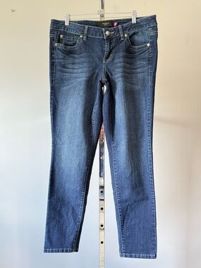 Torrid Denim Skinny Jeans Size 16S Dark Wash Stretch 16 Short 548685 EUC